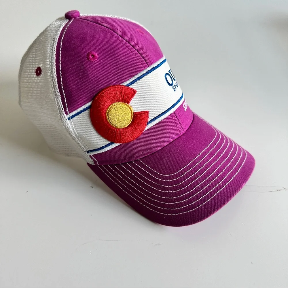 Ouray Sportswear Since 1965 hat cap pink vintage style Colorado one size